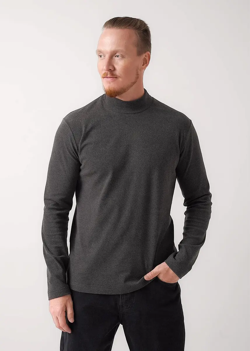 

Водолазка, Серый;т.серый/серый