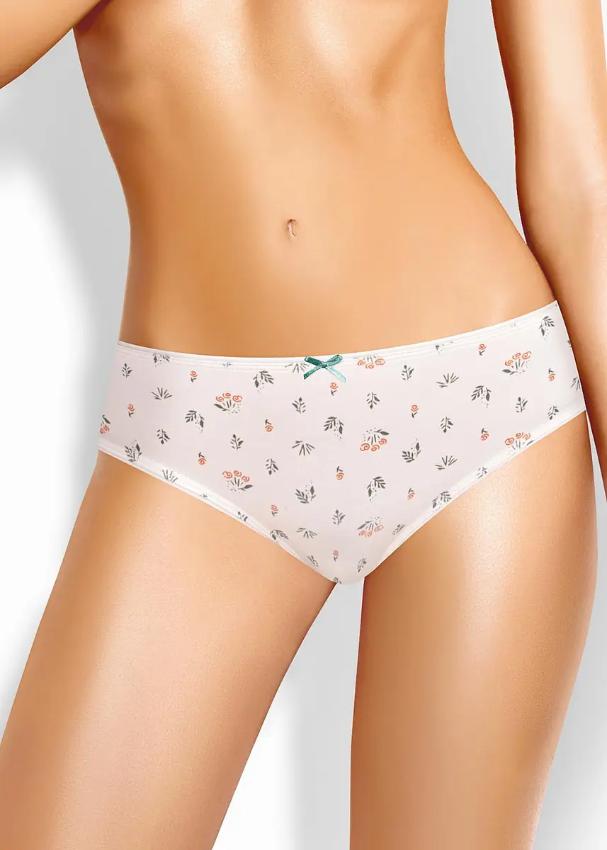 

Трусы, Бежевый;св.бежевый/зеленый