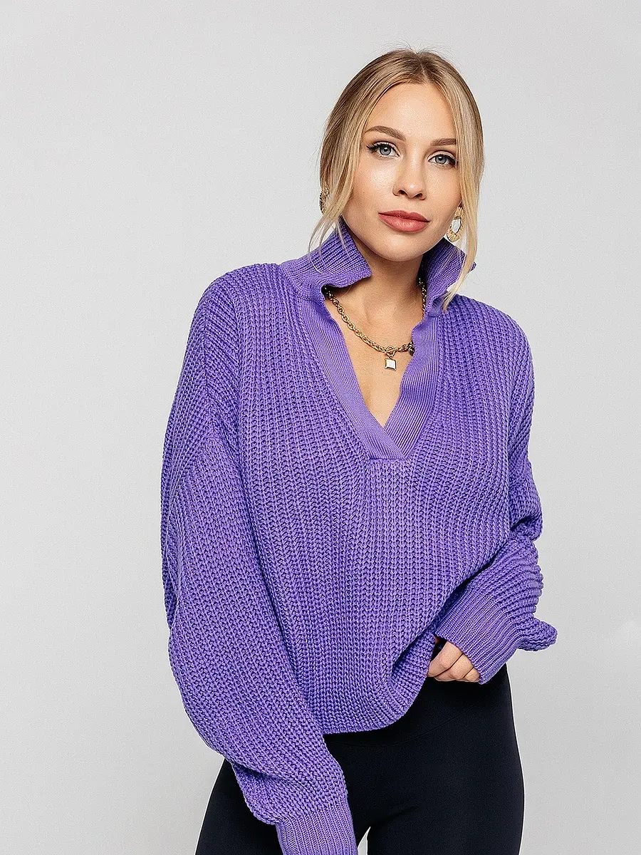 

Джемпер, Фиолетовый;сиреневый