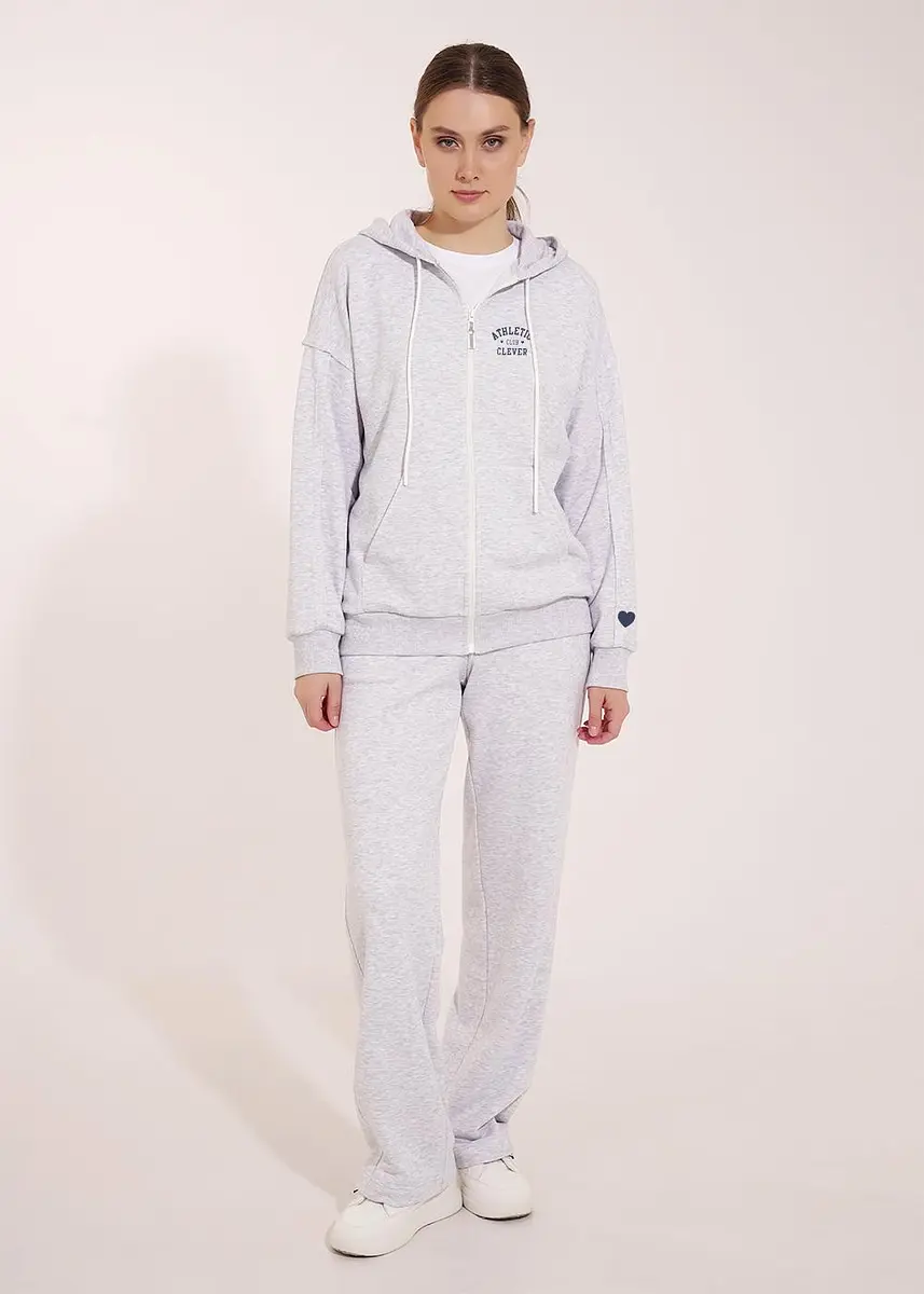 

Брюки, Серый;меланж св.серый