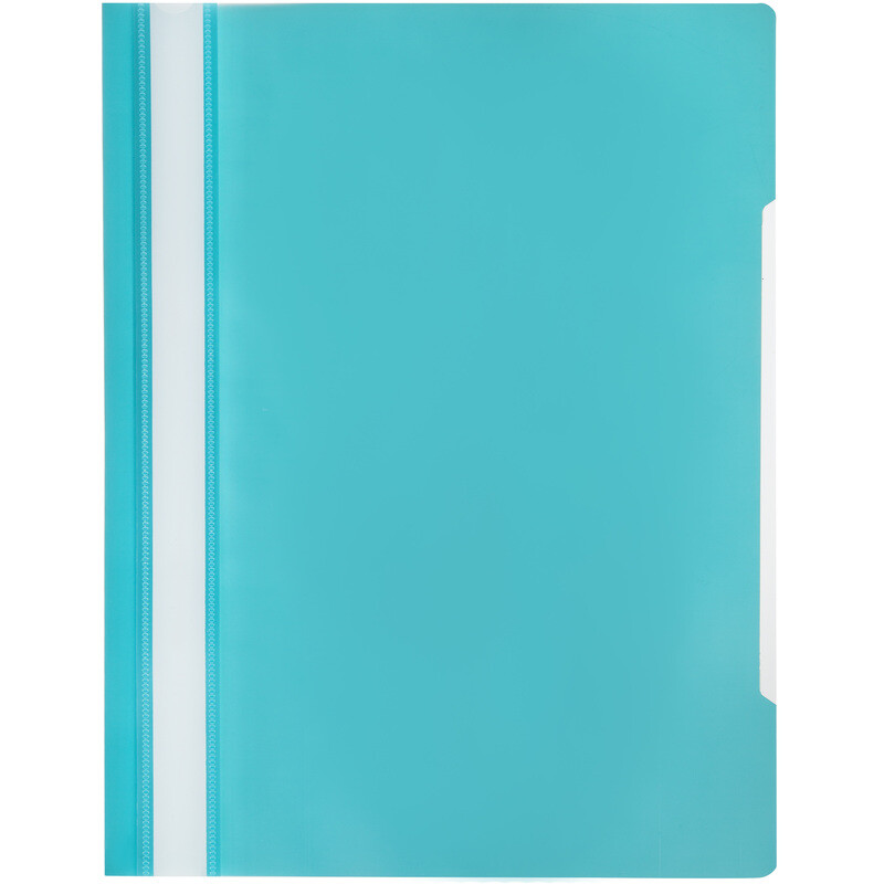 

Скоросшиватель пластиковый Attache Элементари до 100 листов бирюзовый (толщина обложки 0.15/0.18 мм, 10 штук в упаковке)