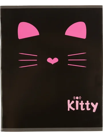 Тетрадь общая Kitty А5 48 листов в клетк