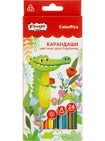 Карандаши цветные Комус Класс ColorPics 