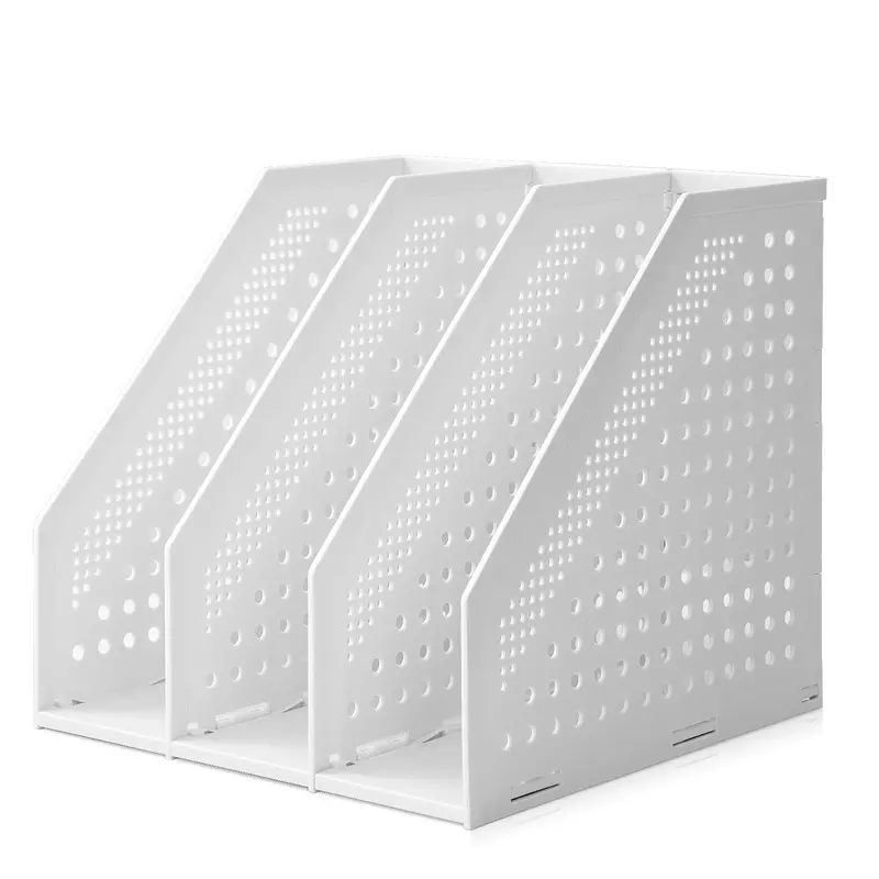 

Лоток вертикальный для бумаг A5 Deli Grey пластиковый серый 3 отделения