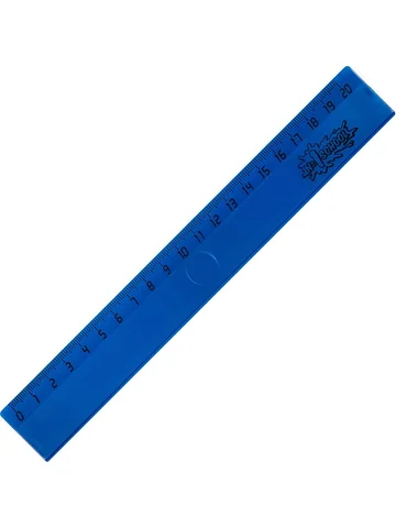 Линейка Комус Класс (№1 School) 20 см пл