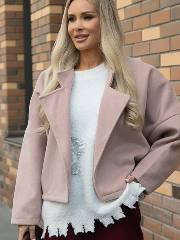 Пальто укороченное