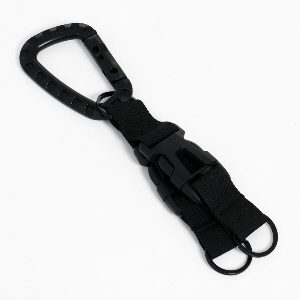 

Карабин с фастексами, 18 см, Черный