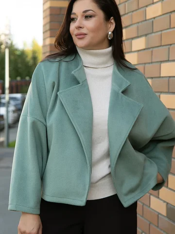 Пальто укороченное