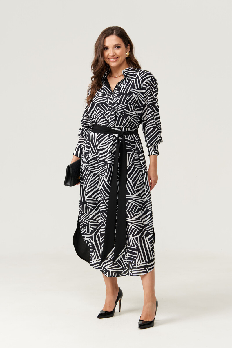 

Платье женское, Черный;черно-белый