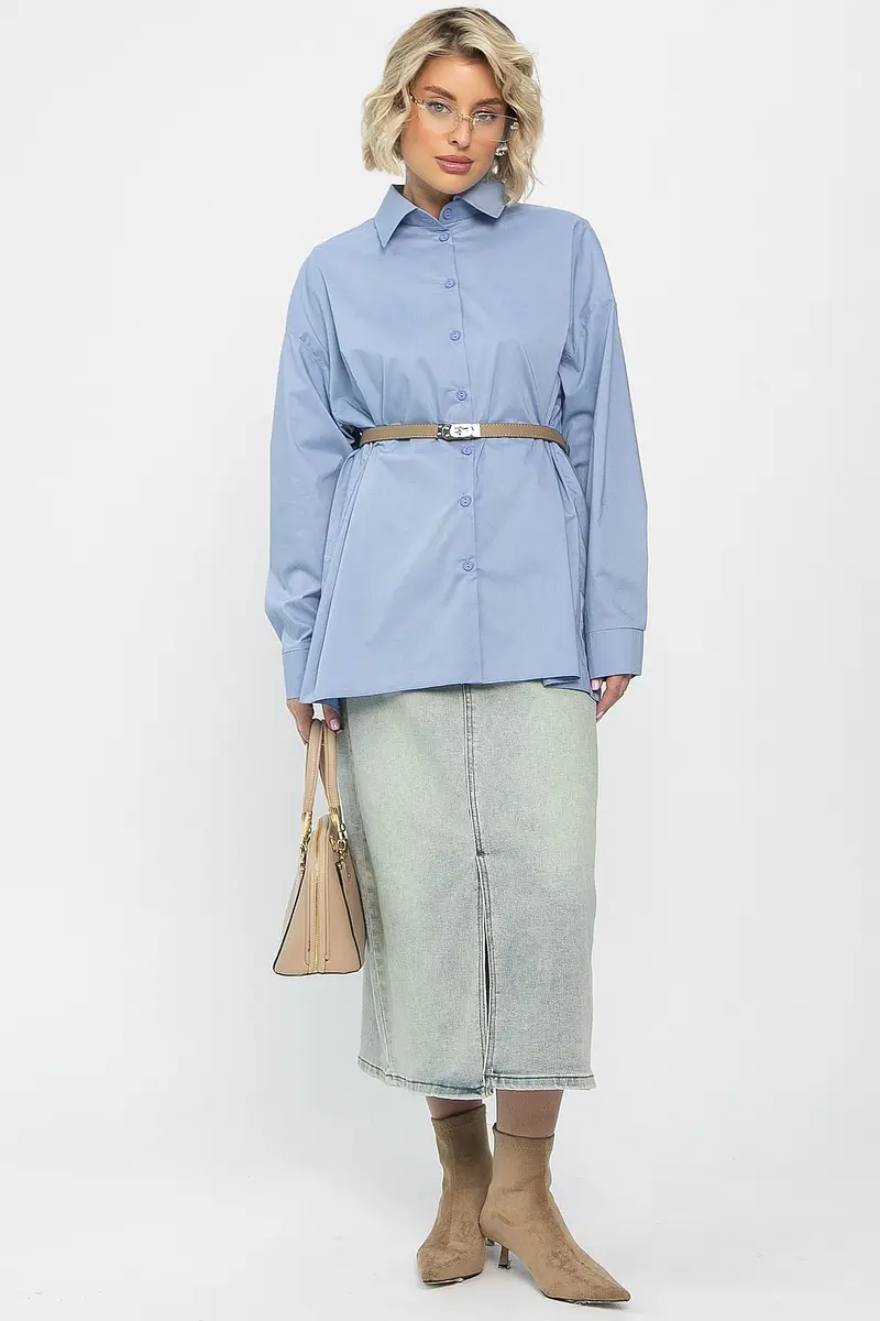 

Рубашка, Голубой