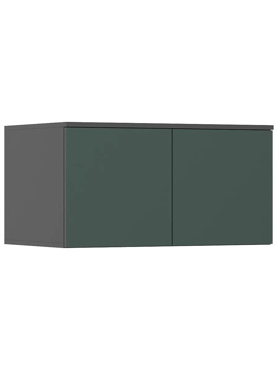 

Шкаф – антресоль для двухстворчатого шкафа, Зеленый