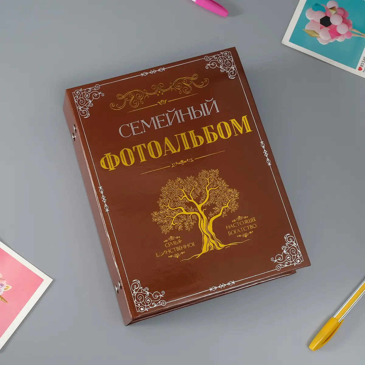 

Фотоальбом на 200 фото 10×15 см keep memories, Коричневый