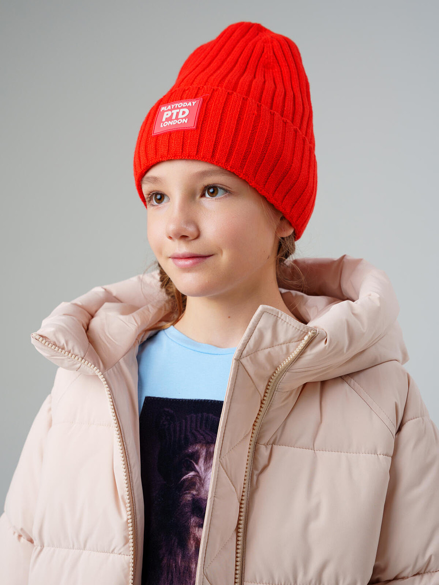 

Шапка трикотажная, Оранжевый