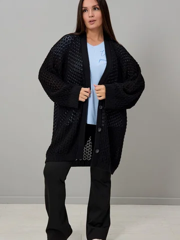 Кардиган вязаный