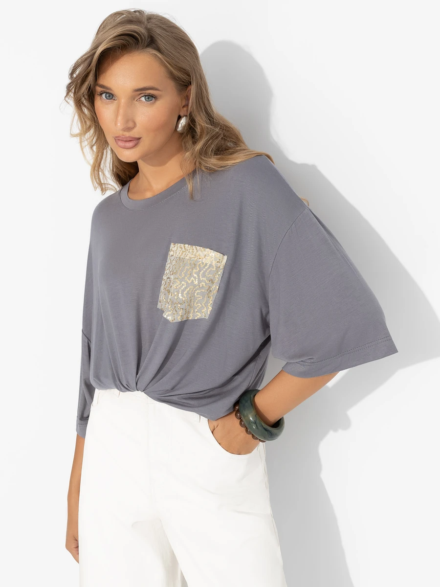 

Футболка, Серый