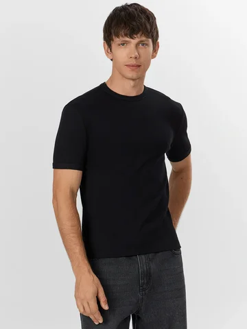 Футболка мужская черная