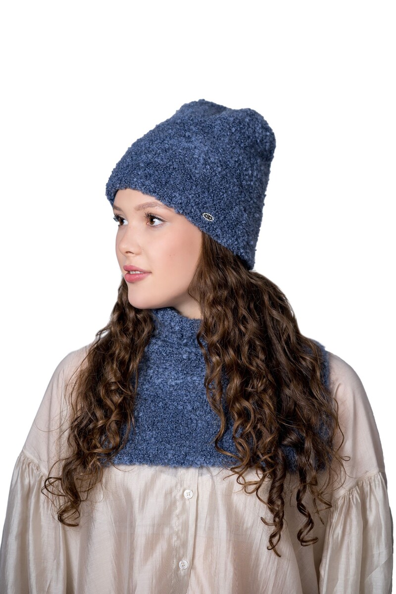 

Шапка, Синий;джинс