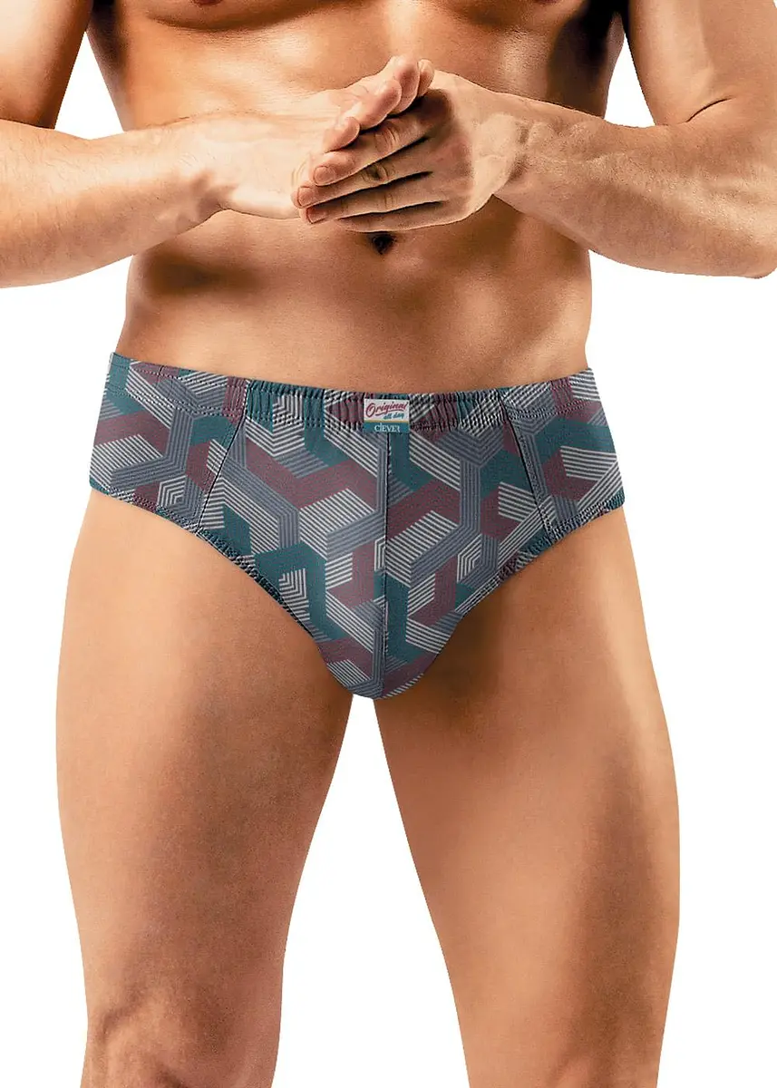 

Трусы, Серый;т.серый/т.бирюзовый