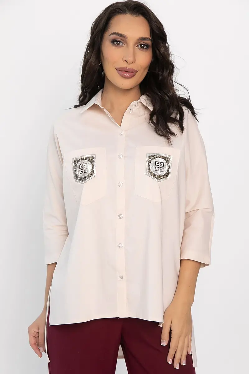 

Рубашка, Бежевый