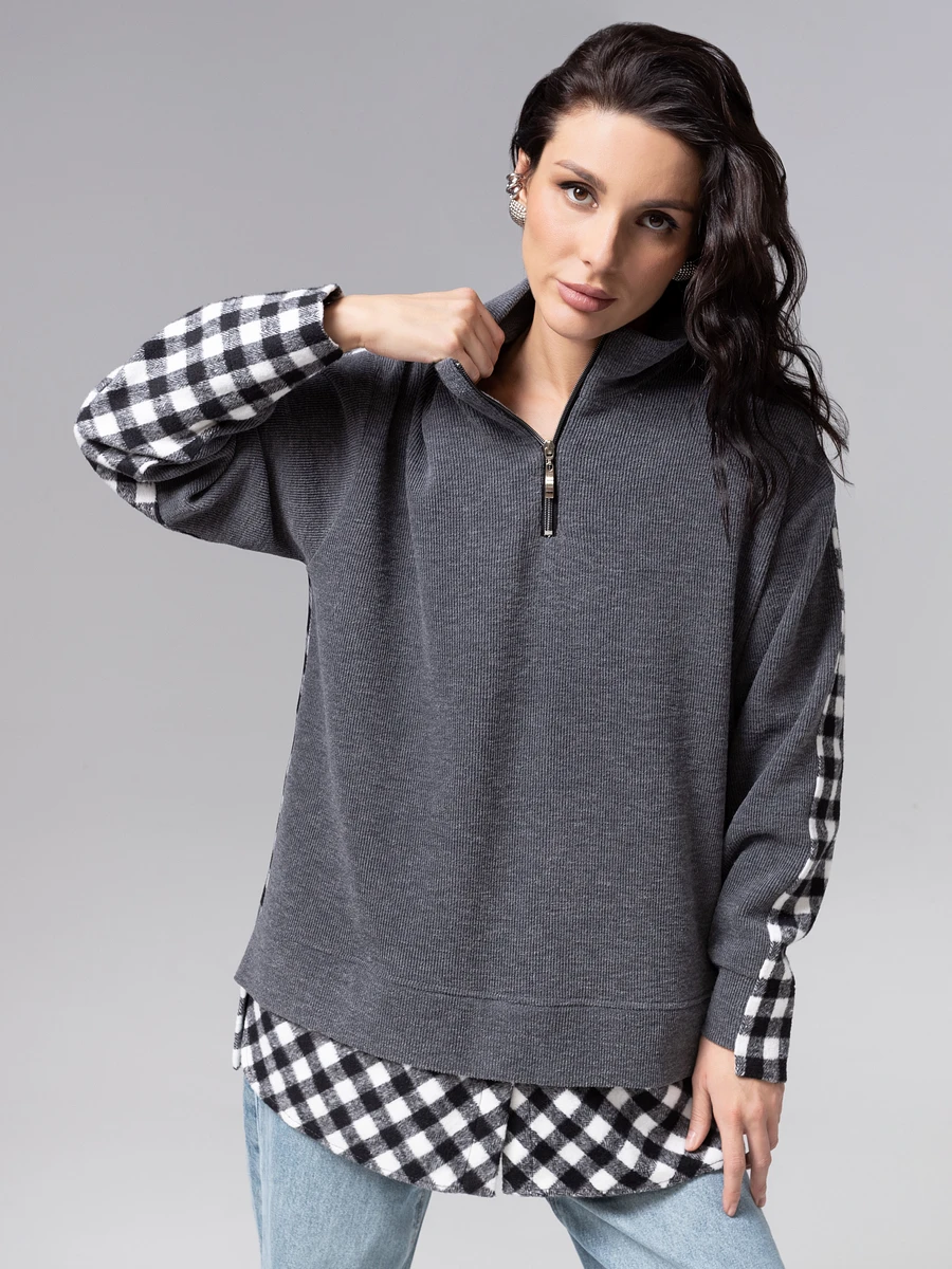 

Свитшот, Серый