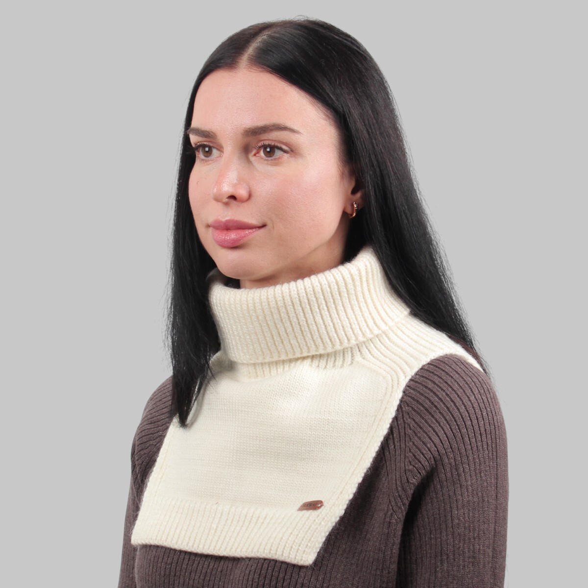 

Шарф воротник, Бежевый