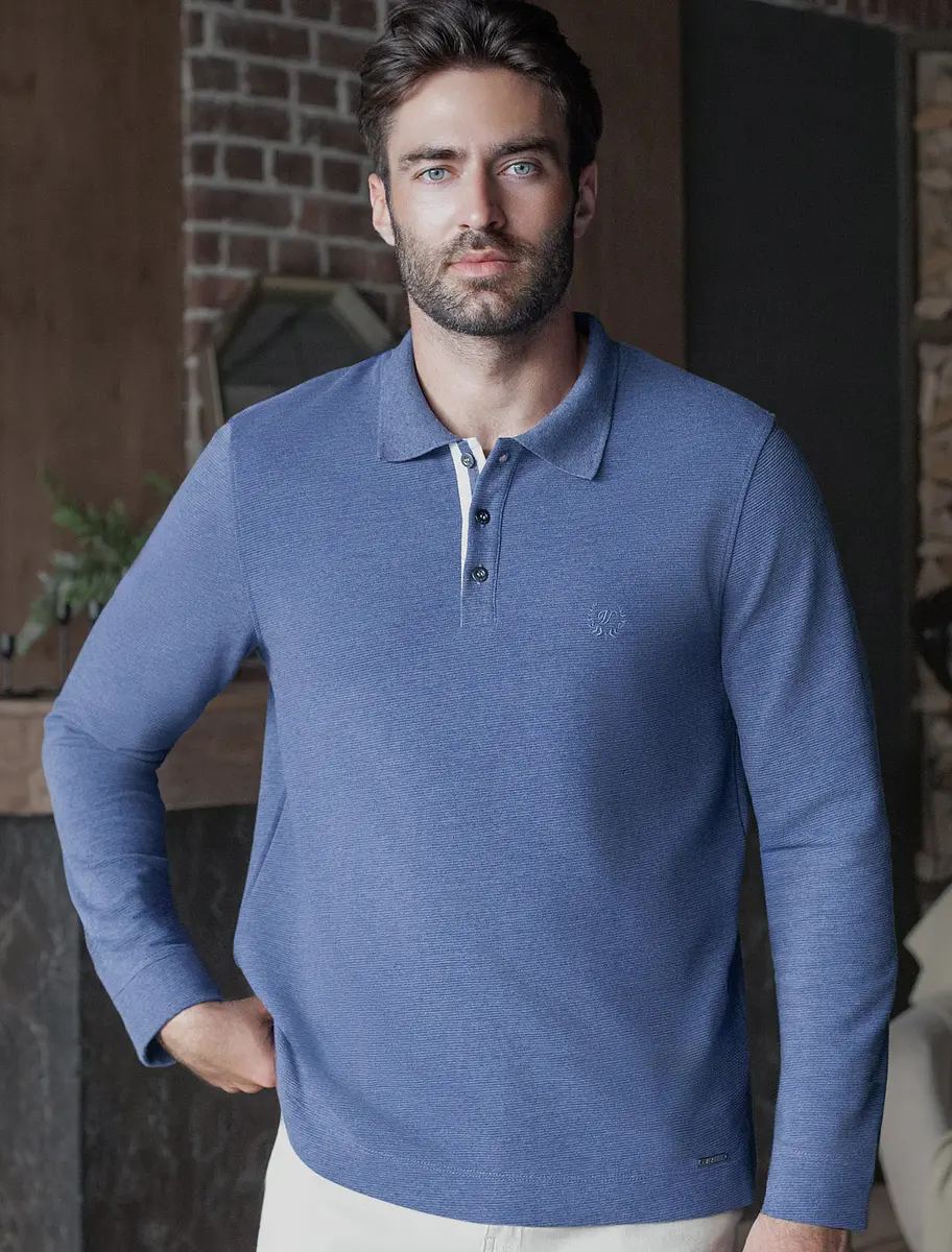 

Джемпер, Синий;синий меланж