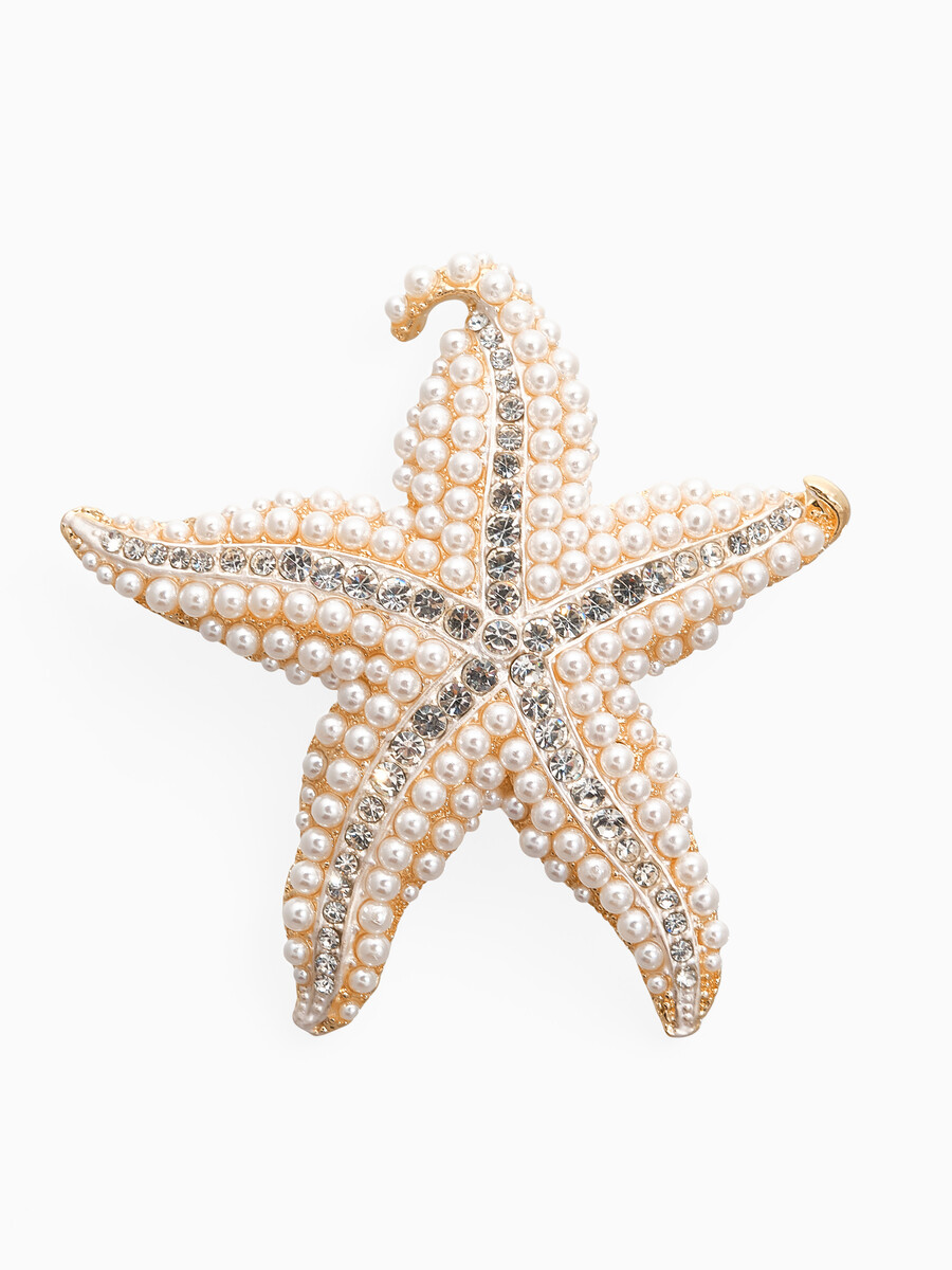 

Брошь, Золотистый