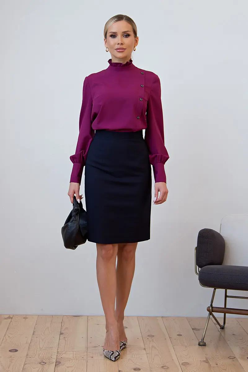 

Юбка, Синий;темно-синий