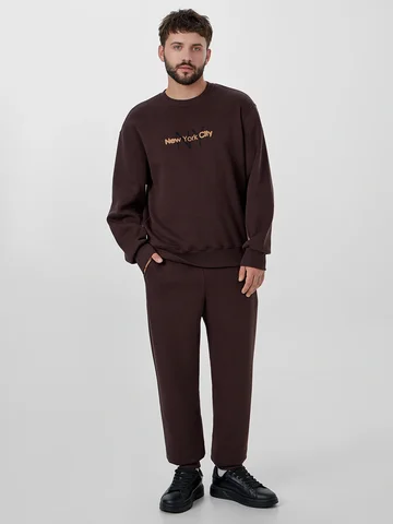 Комплект мужской коричневый