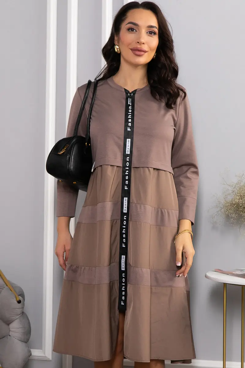 

Платье, Коричневый