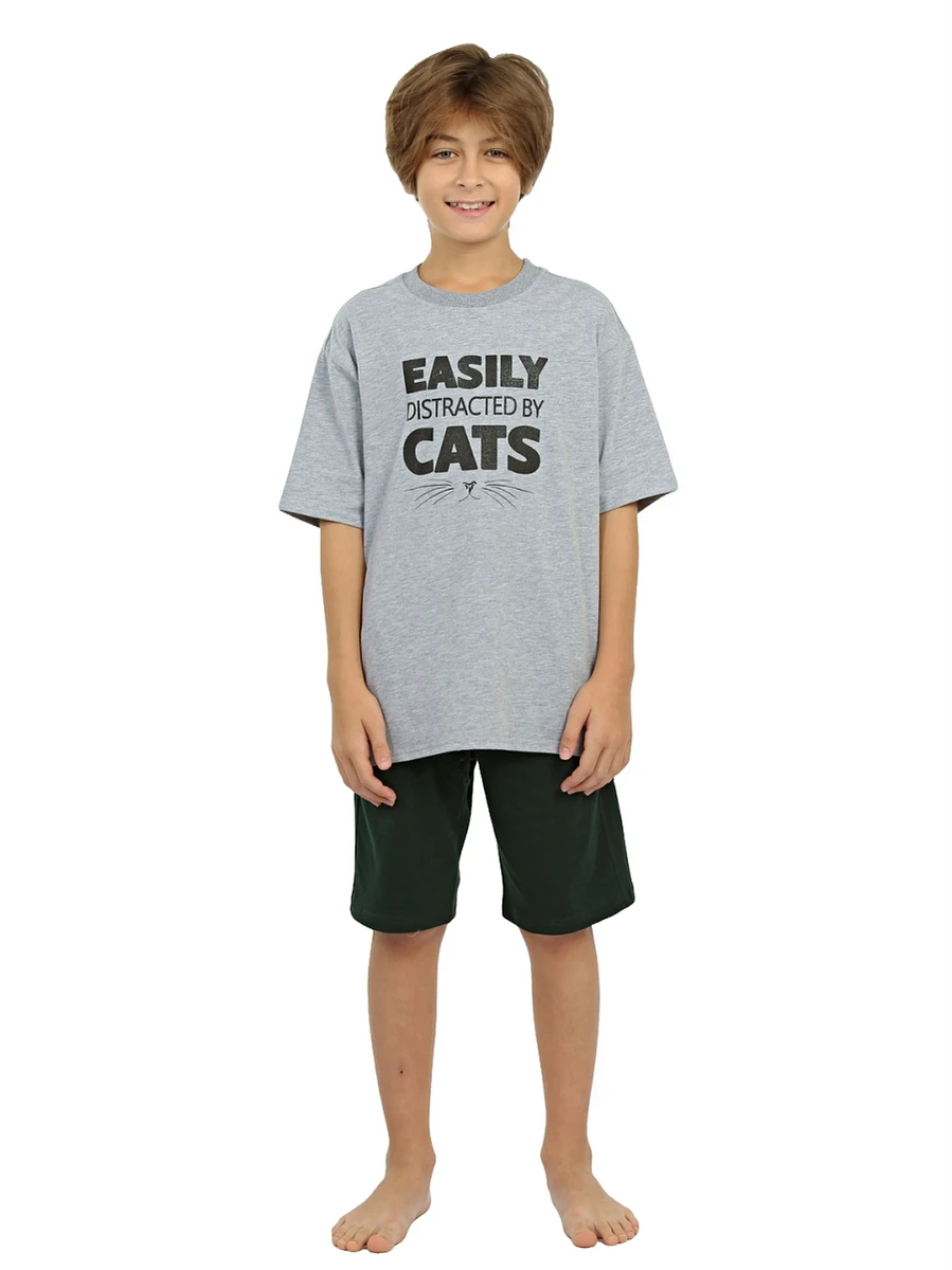 

Пижама, Зеленый;серый;темно-зеленый