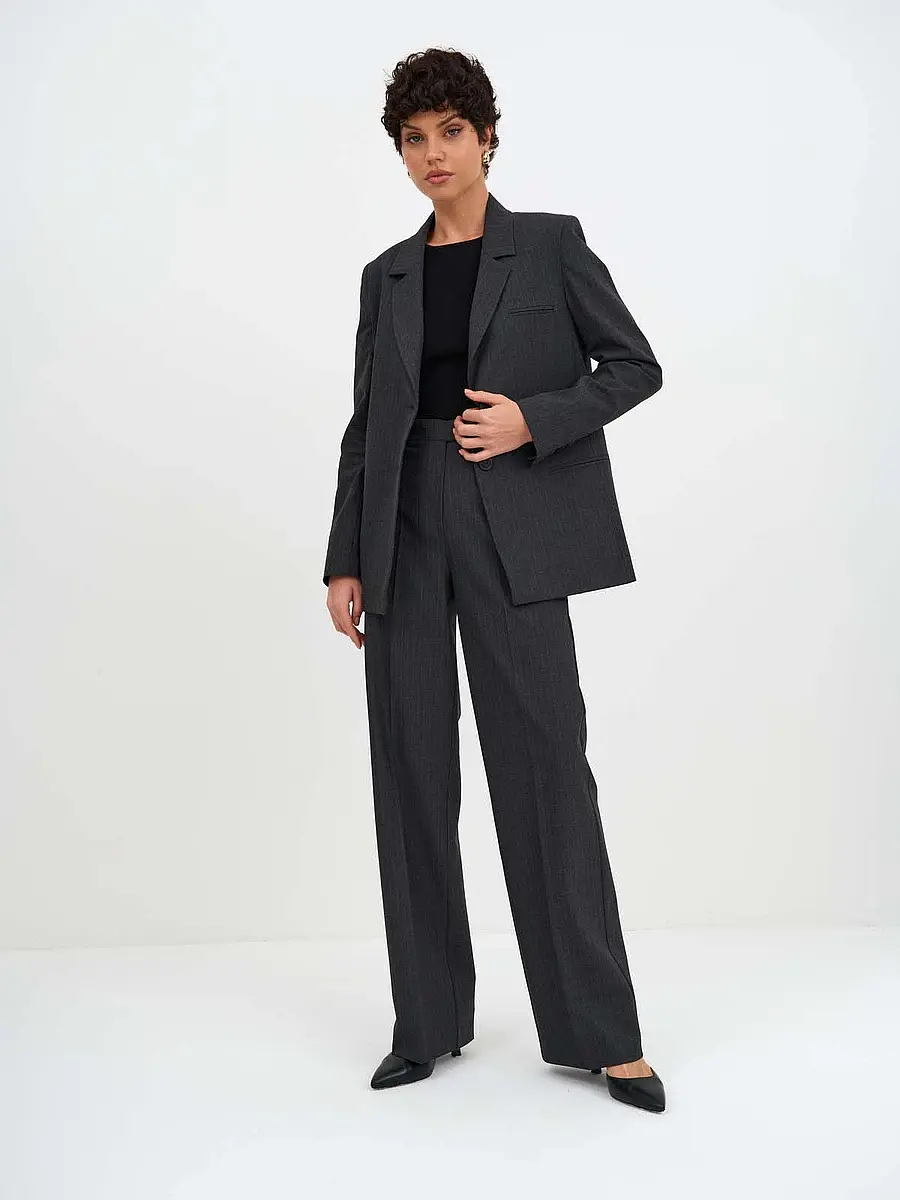 

Жакет, Серый;светло-серый