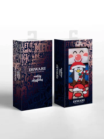 Носки мужские "DiWaRi" NEW YEAR (3 пары)