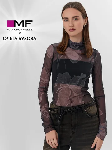 Джемпер mark formelle x ольга бузова чер