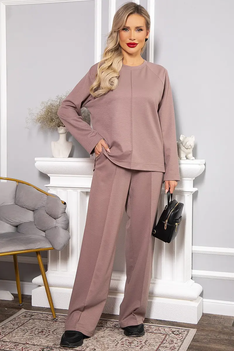 

Костюм трикотажный, Коричневый