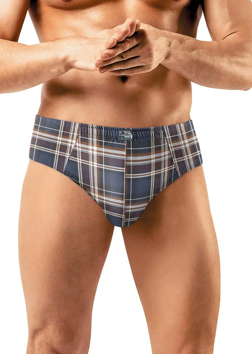 

Трусы, Синий;т.синий/коричневый