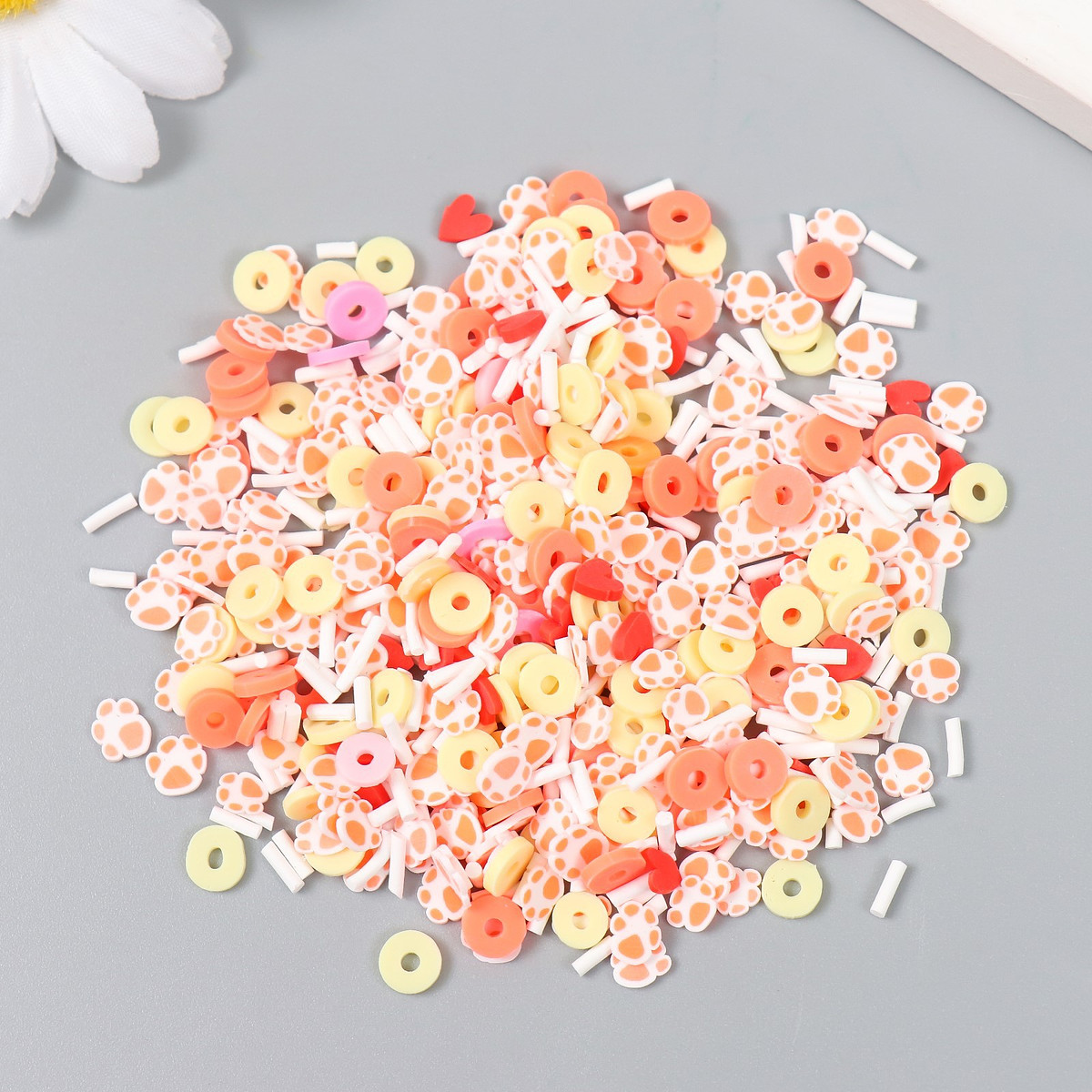 

Декор для творчества пластик, Оранжевый