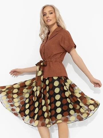 Костюм с юбкой CHARUTTI