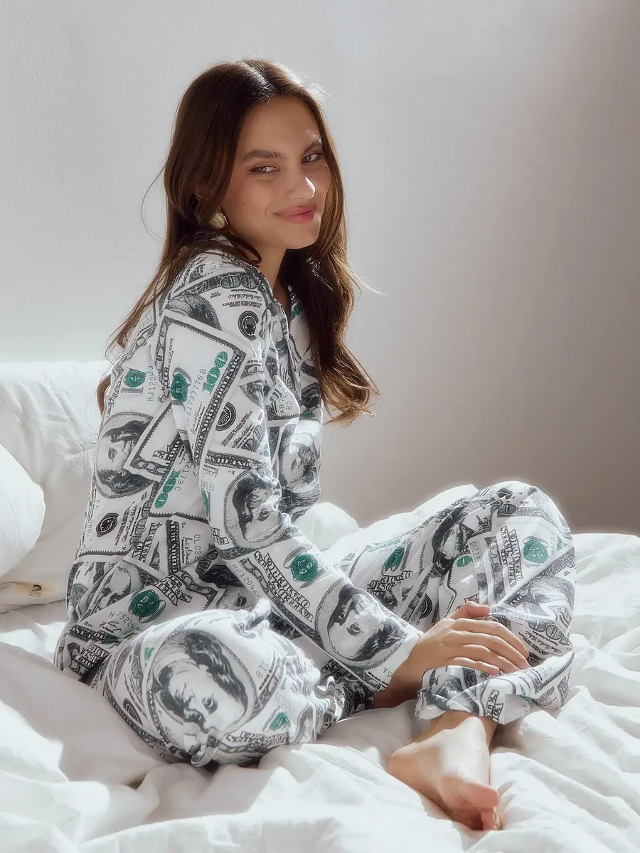 

Пижама брюки, Зеленый