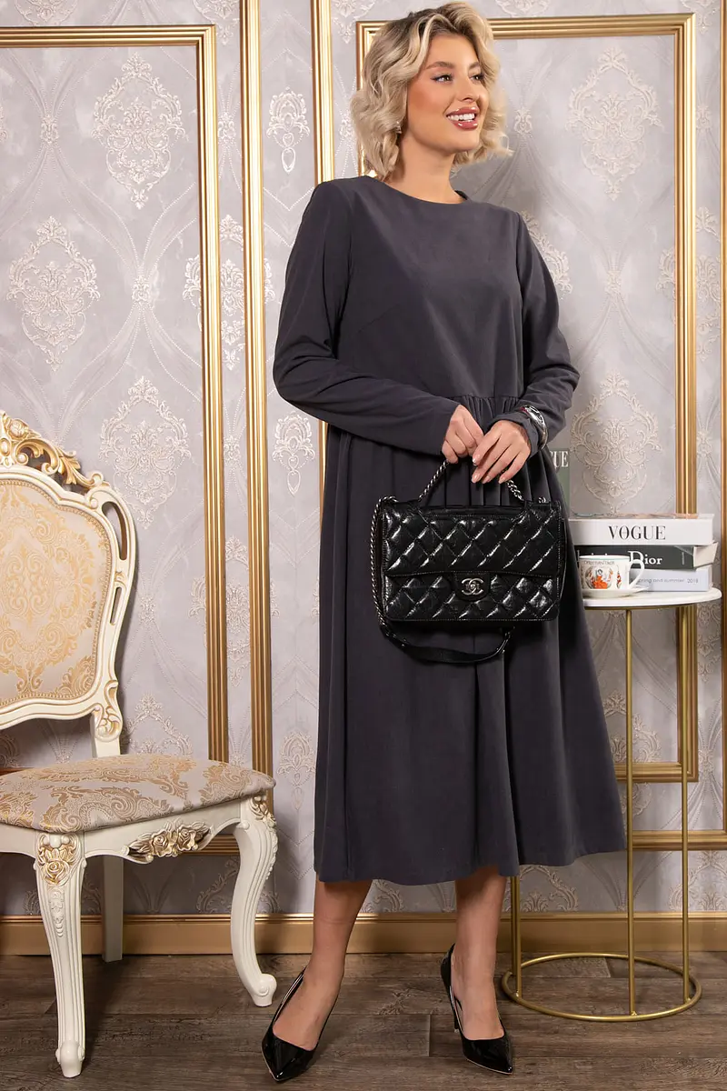 

Платье, Серый