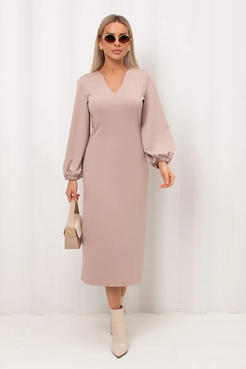 

Платье, Бежевый