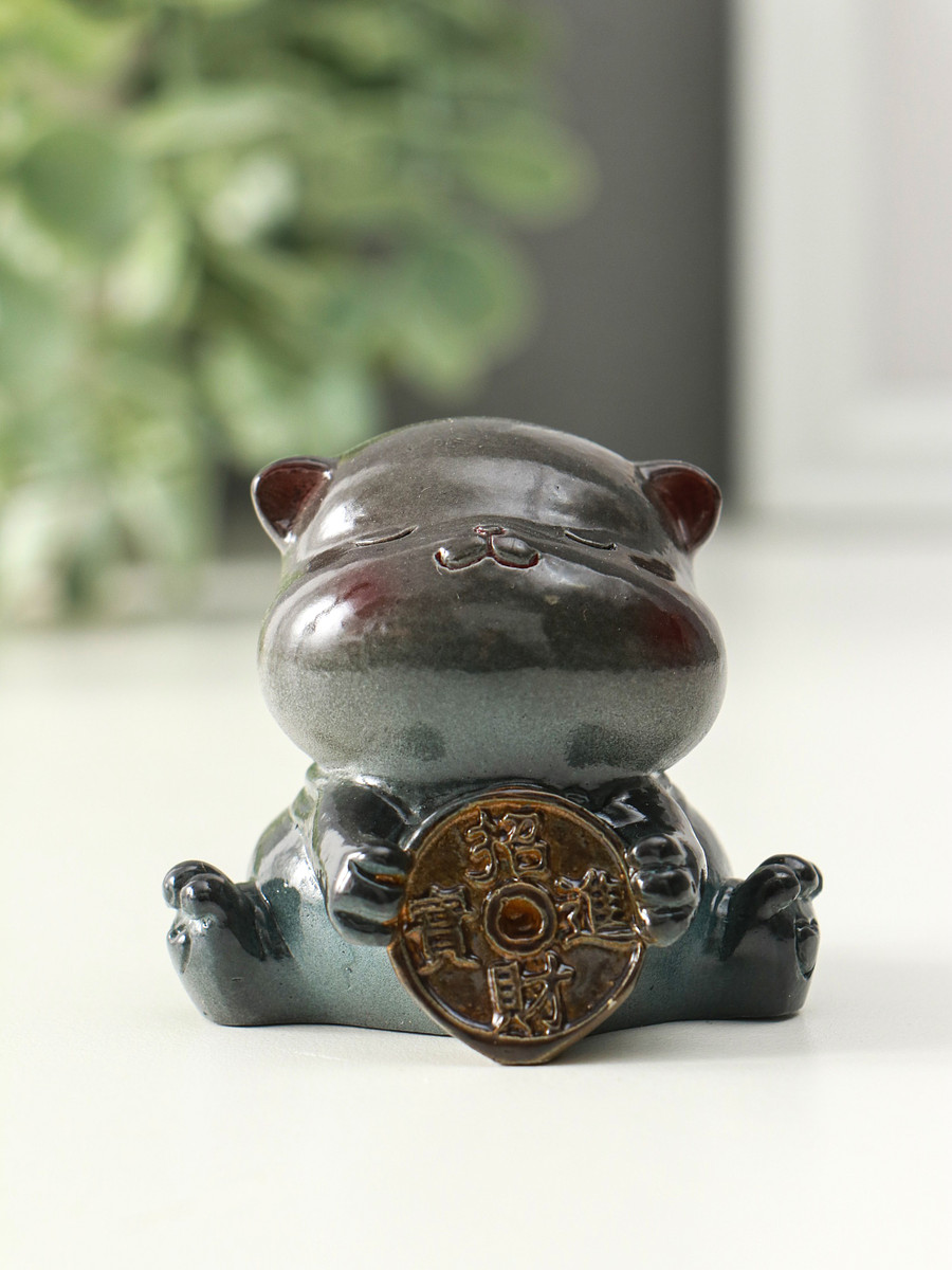 

Фигурка для чайной церемонии, Серый