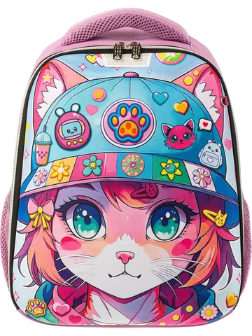 Ранец Комус Класс Light1 Девочка кошка а