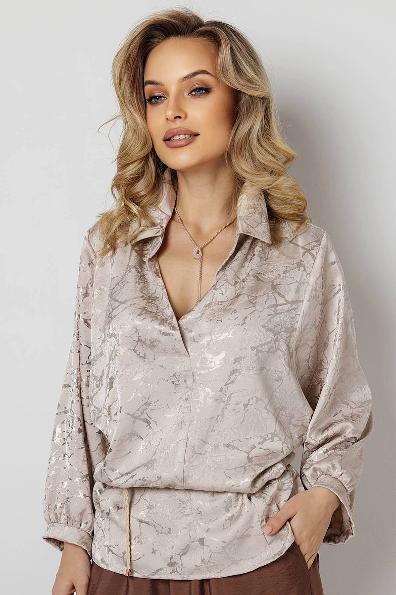 

Блузка, Бежевый