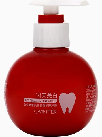 Зубная паста с энзимами для отбеливания 