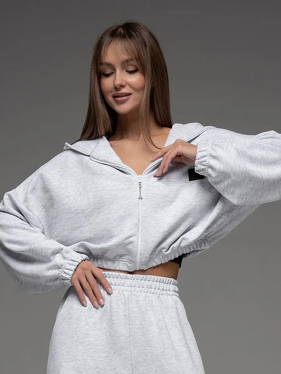 

Толстовка, Серый;серыймеланж