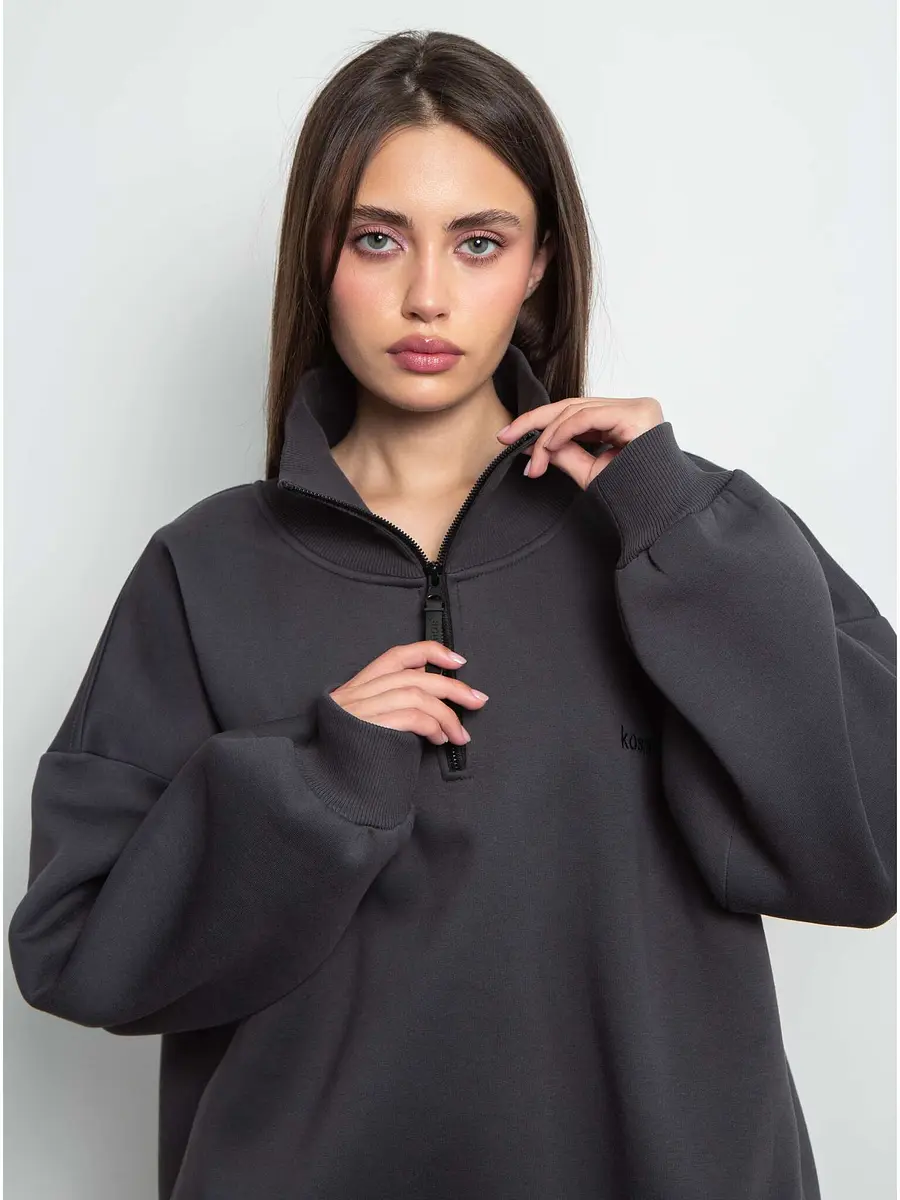 

Свитшот, Серый;графит