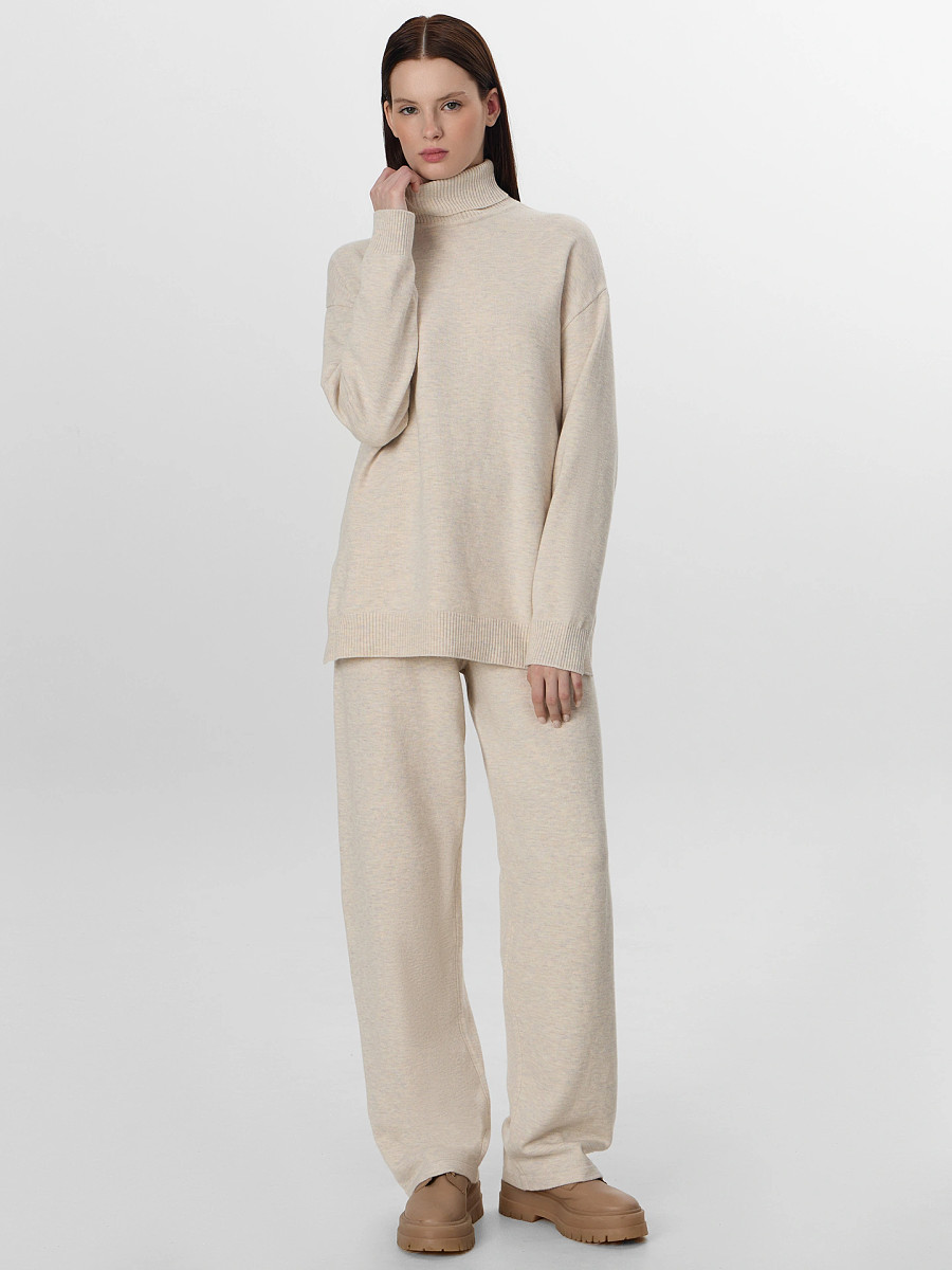 

Комплект женский бежевый, Бежевый;молочный