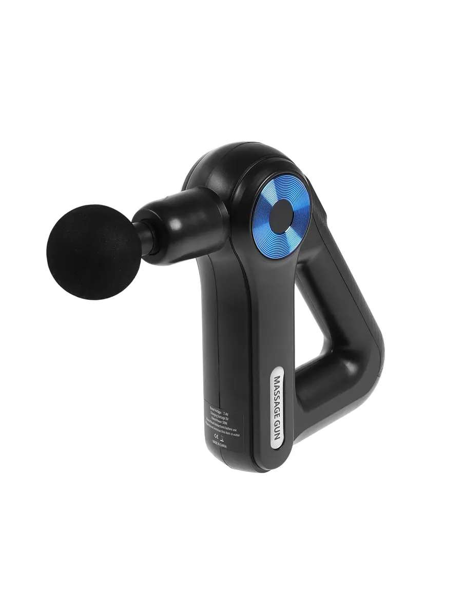 

Массажер для тела lem-11, перкуссионный, 9 насадок, 9 режимов, черный