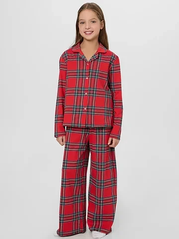 Комплект для девочек (рубашка, брюки)